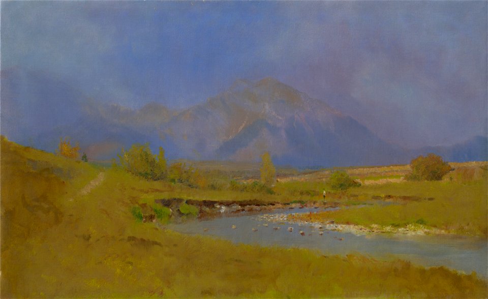 Ladislav Mednyánszky - After Spring Rain under the Tatras - O 4974 - Slovak National Gallery