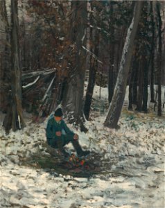 Ladislav Mednyánszky - Drevorubač - O 577 - East Slovak Gallery