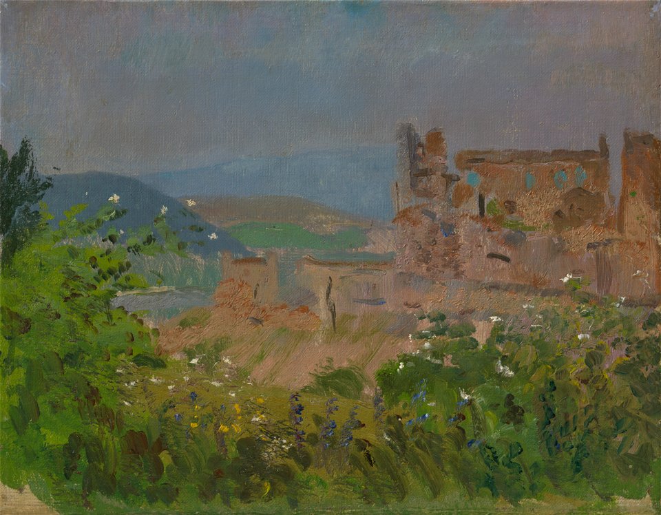 Ladislav Mednyánszky - Beckov Castle - O 3098 - Slovak National Gallery