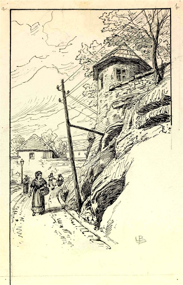 Ladislav Benesch - Motiv iz Kranja
