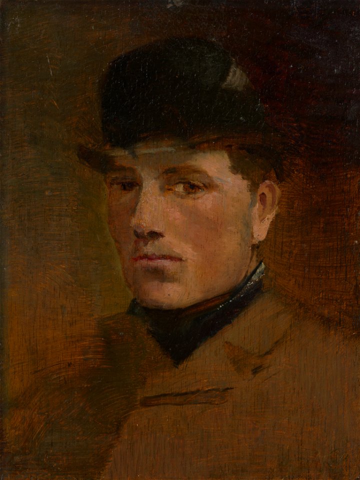 Ladislav Mednyánszky - Head of a Man - O 3413 - Slovak National Gallery