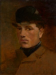 Ladislav Mednyánszky - Head of a Man - O 3413 - Slovak National Gallery