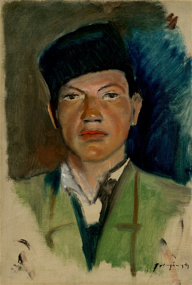 Ladislav Mednyánszky - Zasnený chlapec - O 6769 - Slovak National Gallery