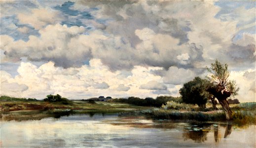 Landscape near Pangbourne P477