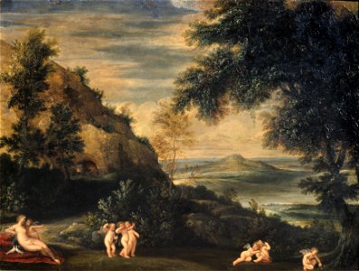 Landscape with Venus and Cupids (Francesco Albani) - Nationalmuseum - 17313