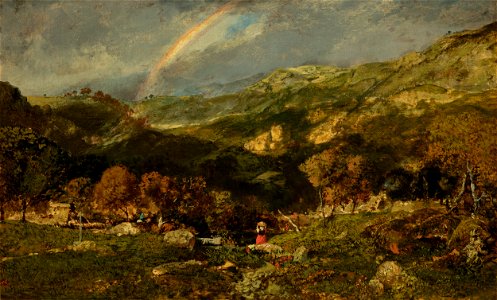 Landscape after a Storm Rousseau