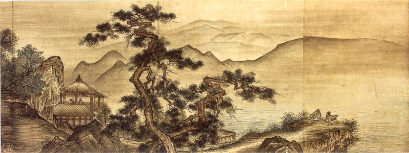 Landscape painting in the Chinese style by Shûgetsu, Honolulu Academy of Arts
