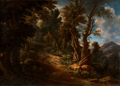 Landscape with a Road through a Forest - Nationalmuseum - 17810