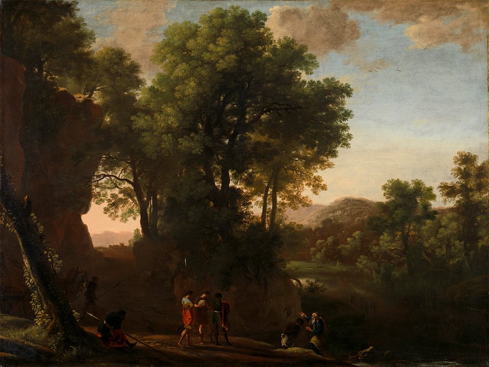 Landschap met de doop van de Kamerling Rijksmuseum SK-A-4713