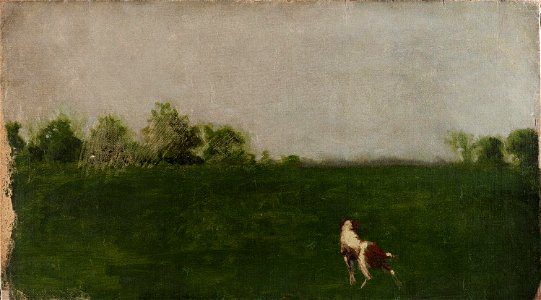 Landscape with Dog G75