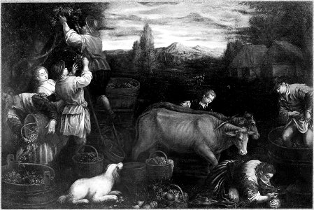 Landscape with Vine Harvest - Nationalmuseum - 17076