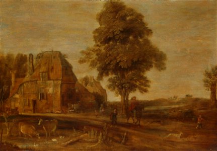 Landschap met pleisterplaats Rijksmuseum SK-A-1948
