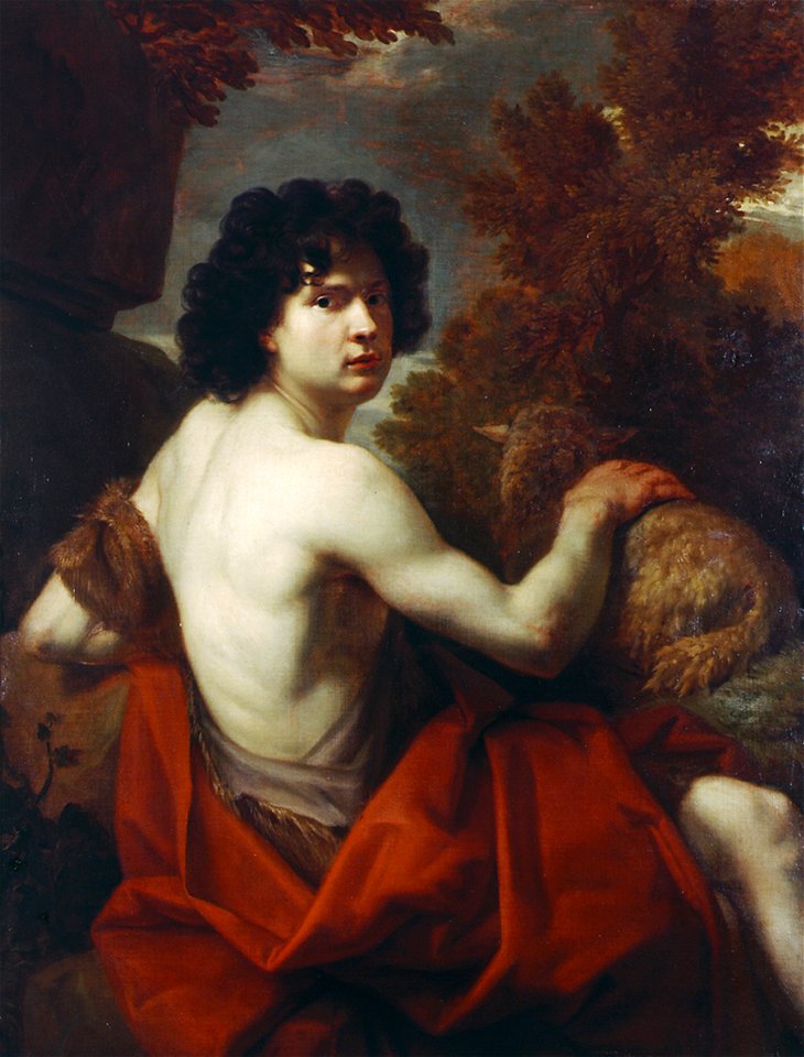 Largillière - Autoportrait en saint Jean, (vers) 1675 - 1678