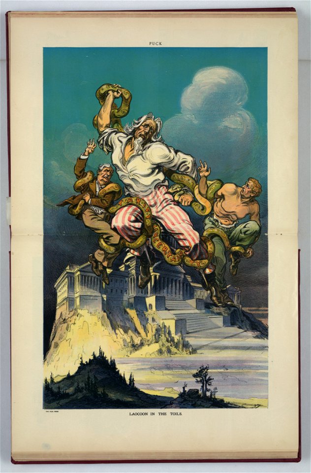 Laocoon in the toils - K. LCCN2011649070