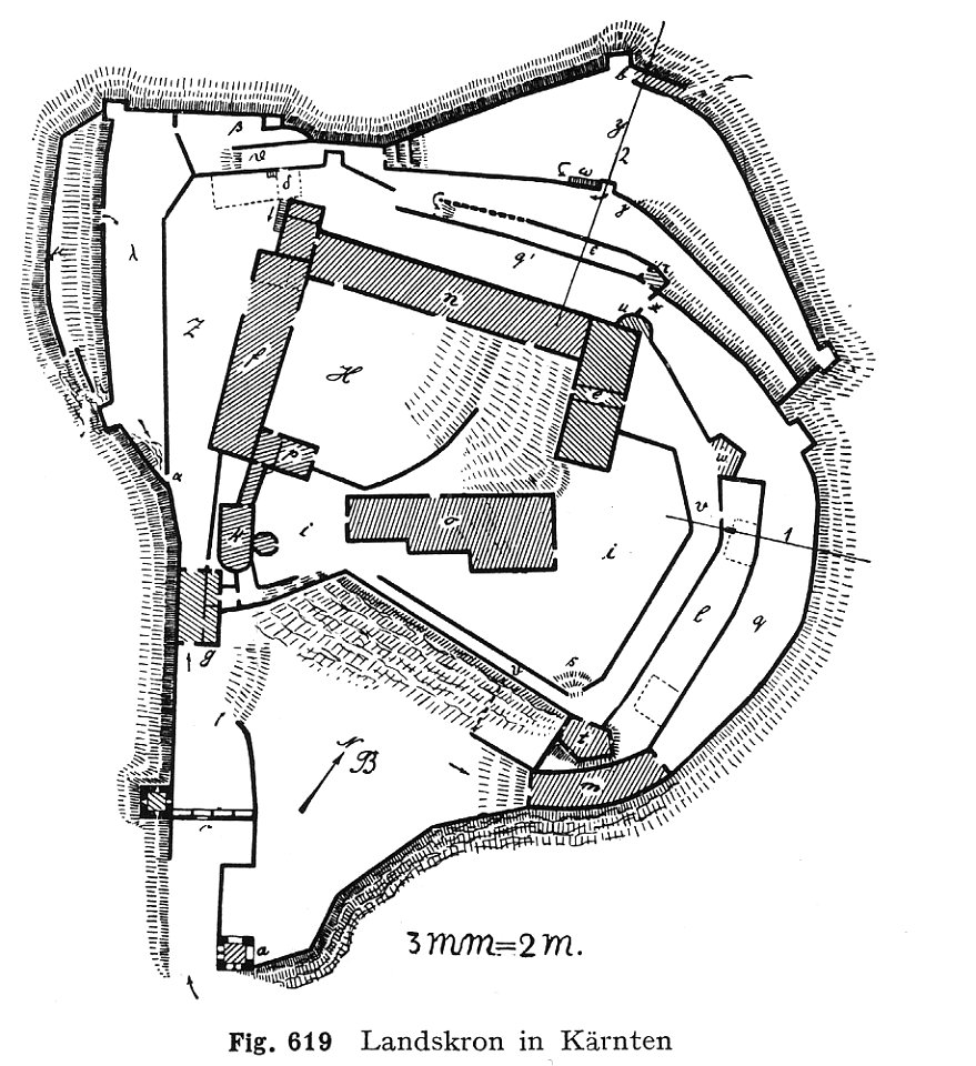 Landskron Grundriss