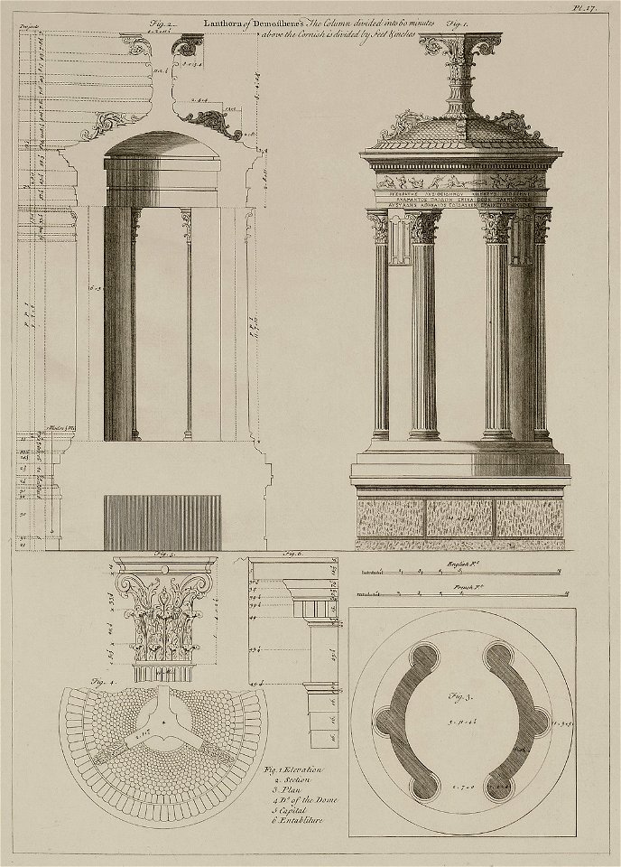 Lanthorn of Demosthenes - Sayer Robert - 1759