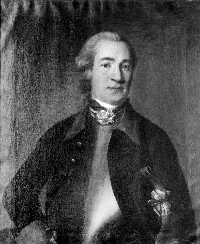 Lars Reinhold von Köhler, 1730-1771 (Johan Henrik Scheffel) - Nationalmuseum - 38936