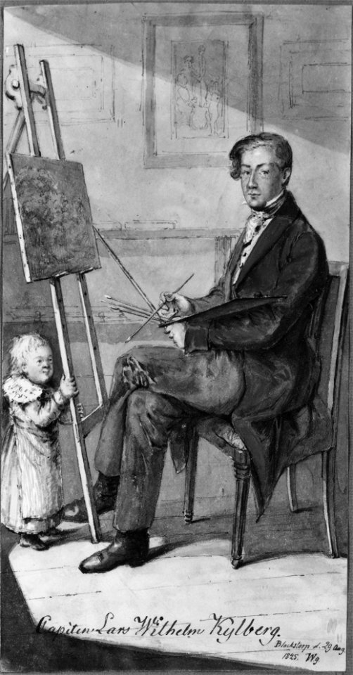 Lars Vilhelm, Kylberg, 1798-1865 (Alexander Wetterling) - Nationalmuseum - 40389