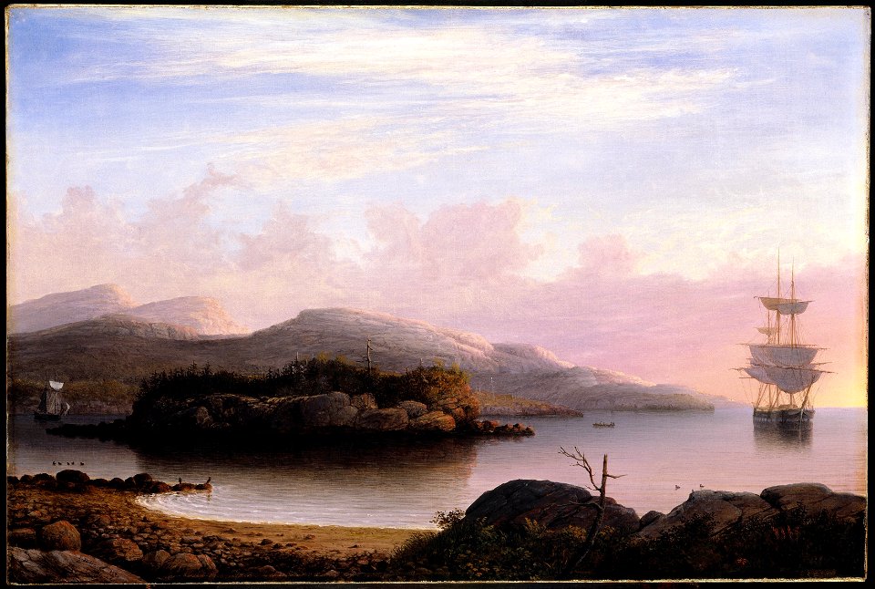 Fitz Henry Lane - Off Mount Desert Island - Google Art Project