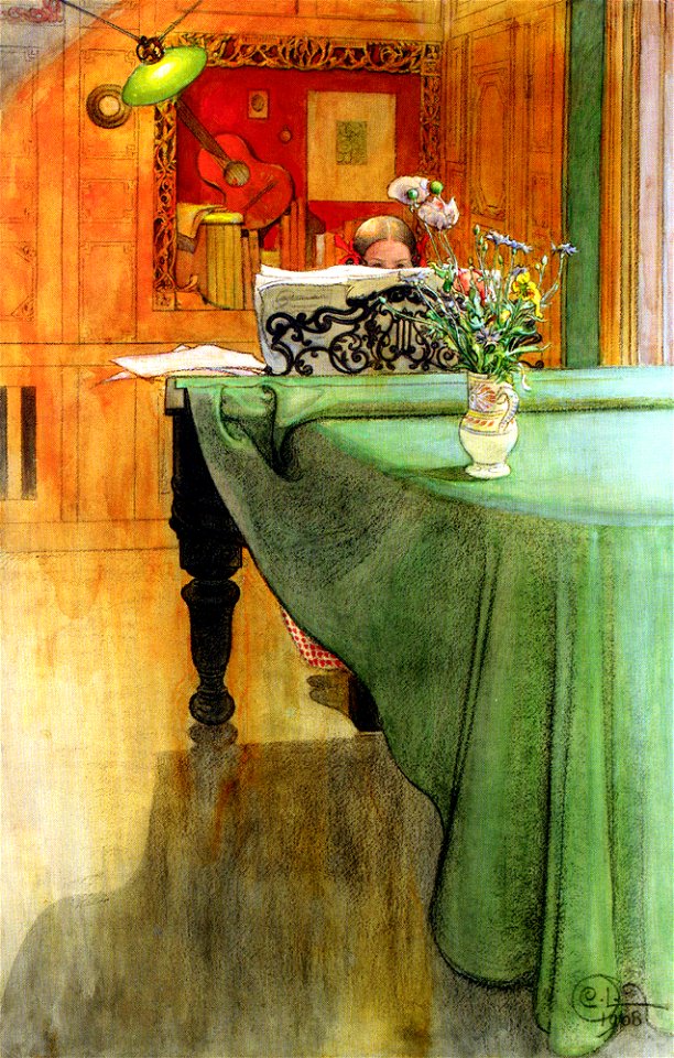 Larsson - Brita at the Piano