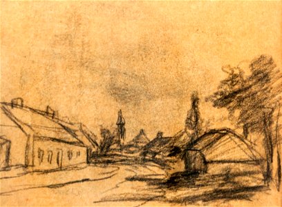 Landschap te Achterbos, Jakob Smits, Jakob Smits Museum, 0532