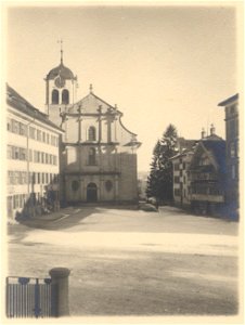 Landsgemeindeplatz und Kirche in Trogen