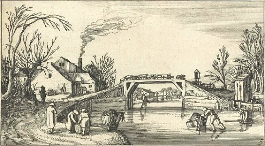Landscapes after Esaias van de Velde 017