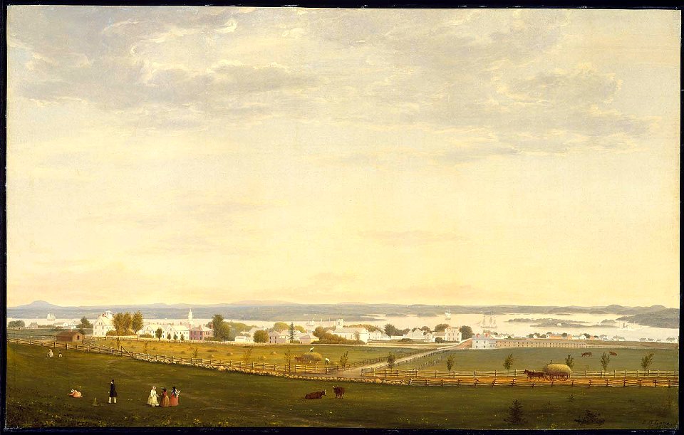 Fitz Henry Lane - Castine, Maine - 64.437 - Museum of Fine Arts