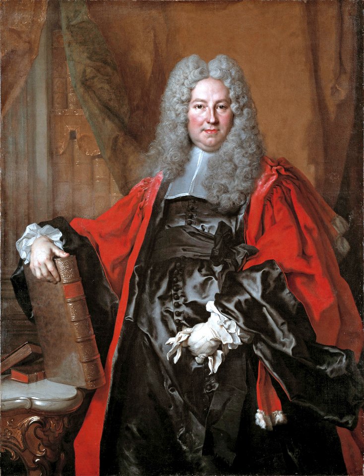Nicolas de Largillière - Retrato de Barthélemy-Jean-Claude Pupil