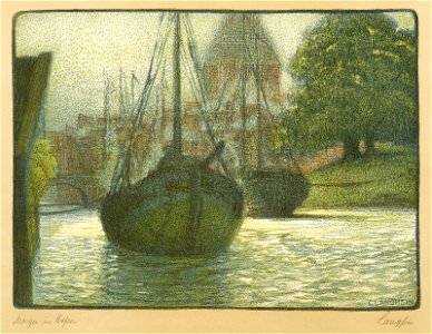 Langhein, Morgen im Hafen