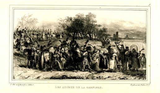 Les adieux de la garnison (BM 1863,0725.421)