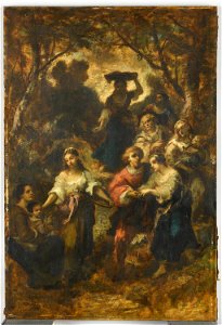 Les bohémiens, 1850, RF 2315