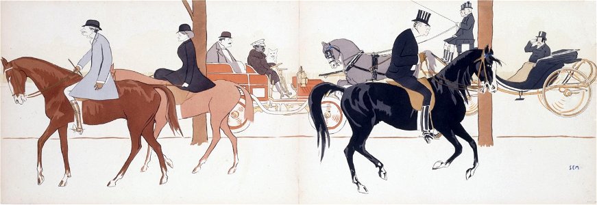 Les Acacias - Monsieur Brinquant, Madame Yvonne d'Orville, Marquis de Dion