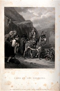 Leprince, L'Ane et les Reliques
