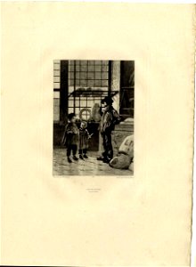Les Misérables - François Flameng - Où le petit Gavroche tire parti de Napoléon-le-Grand