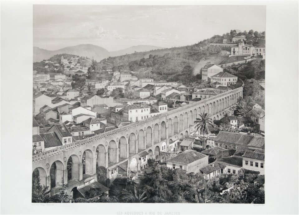 Les aqueducs a Rio de Janeiro, da Coleção Brasiliana Iconográfica