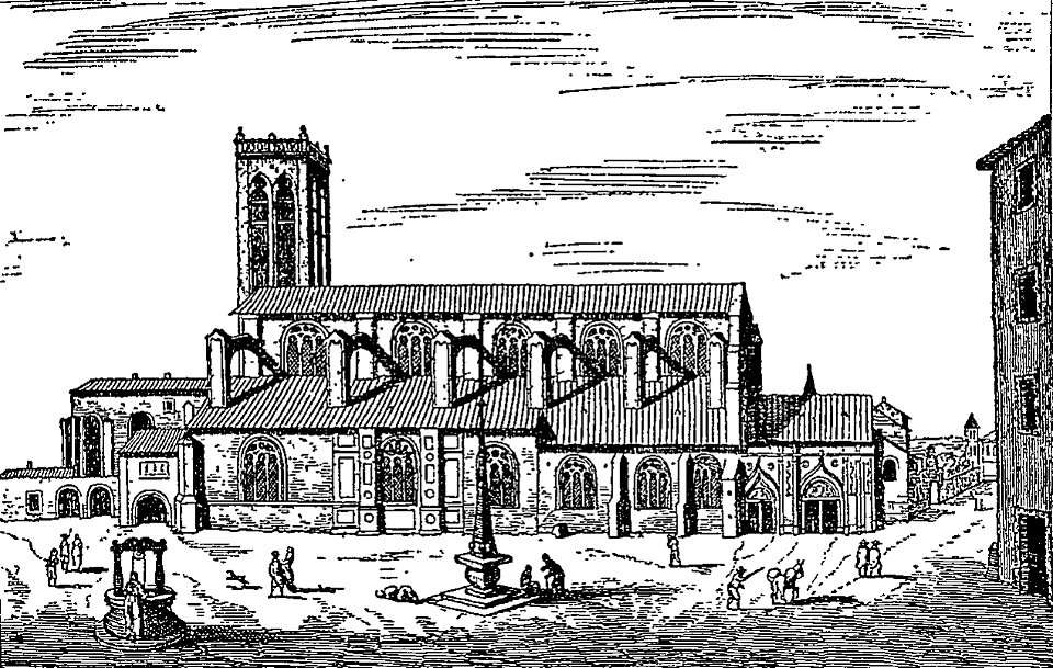 Les anciens couvents de Lyon - 391 - Église Jacobins