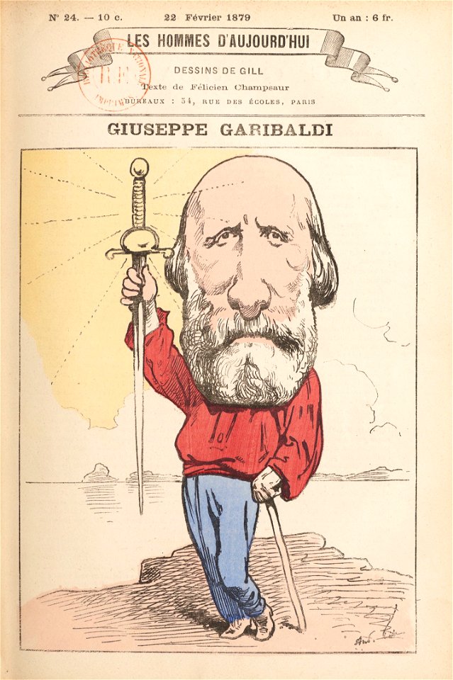 Les Hommes N 24 Garibaldi
