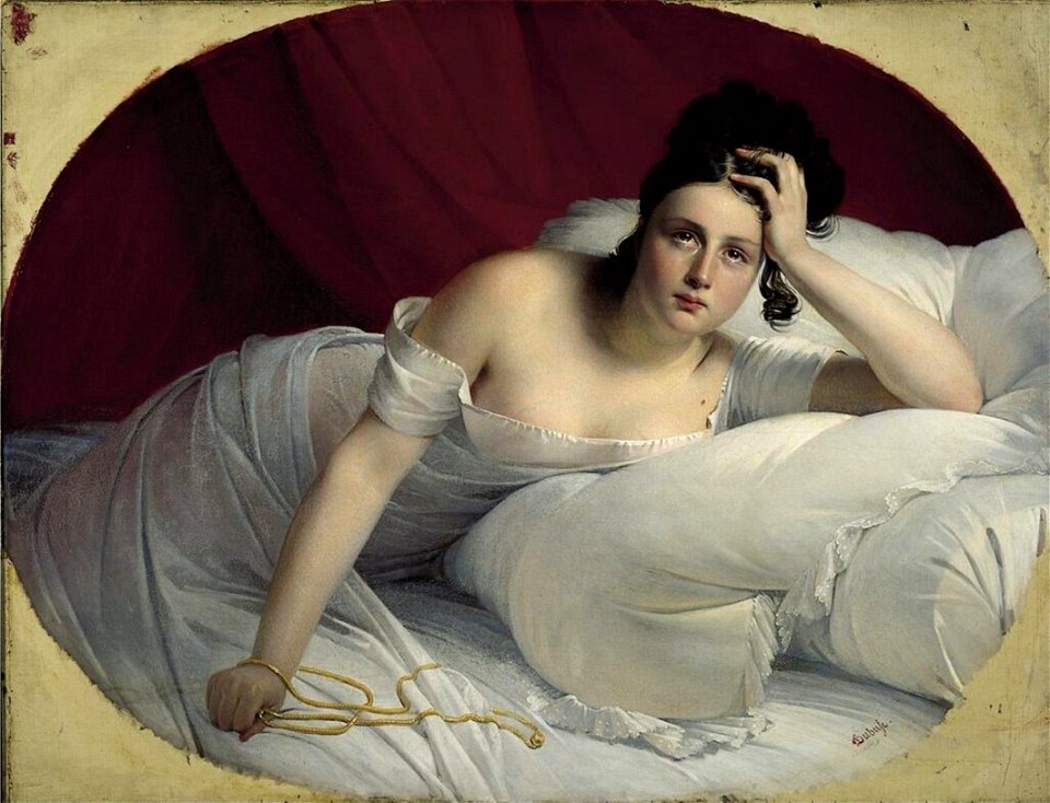 Les Regrets (1827) par Claude-Marie Dubufe (A)