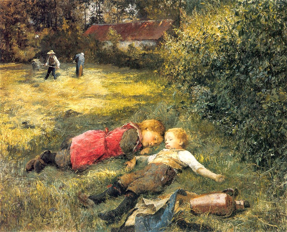 Les enfants endormis (par Evariste Carpentier)