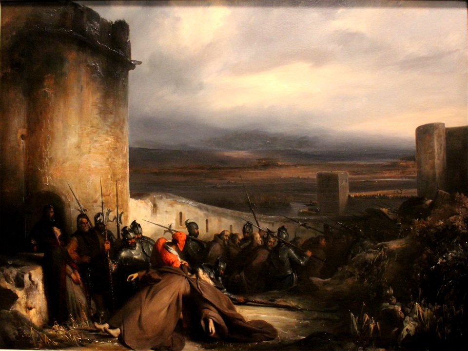 Les Cordeliers. Épisode du siège de Metz by Laurent Charles Maréchal 2