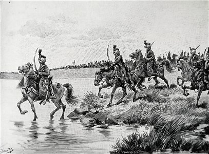 Les mamelouks de la Garde en campagne