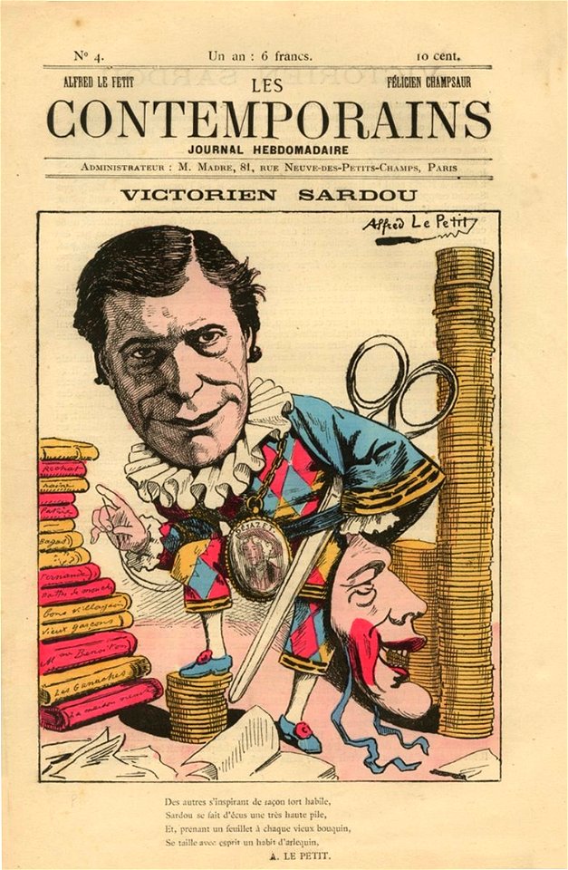 Les Contemporains N 4 Victorien Sardou