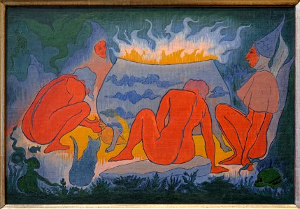 Les Sorcières autour du feu Paul Ranson PMD 976.3.63