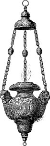 Les anciens couvents de Lyon - 437 - Lampe Minimes