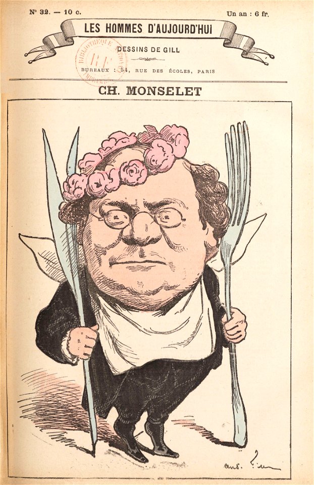 Les Hommes N 32 Charles Monselet