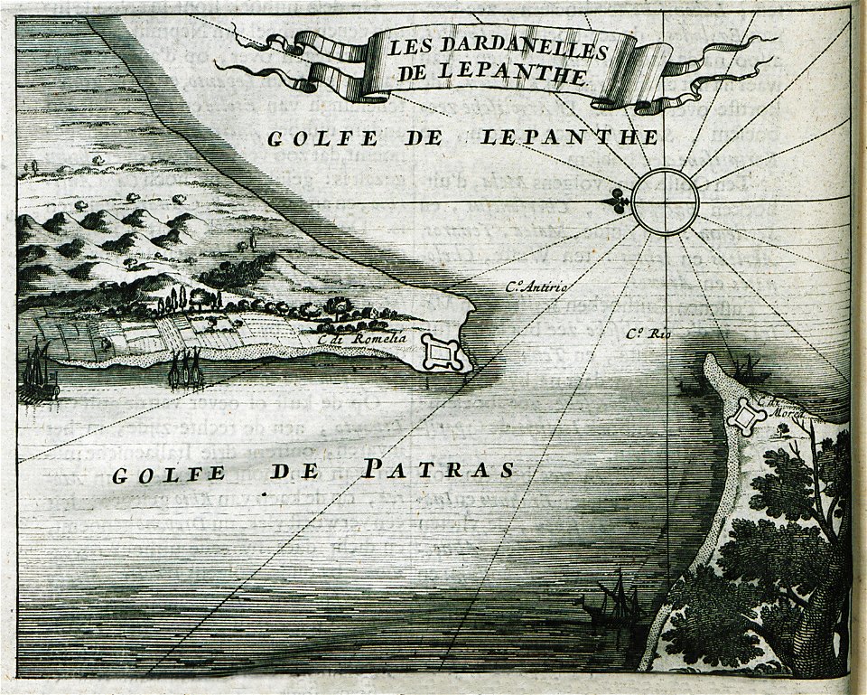 Les Dardanelles de Lepanthe - Dapper Olfert - 1688