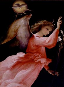 Lotto L. (1522), Arcangelo Gabriele, Bergamo