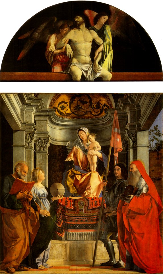 Lotto, pala di santa cristina