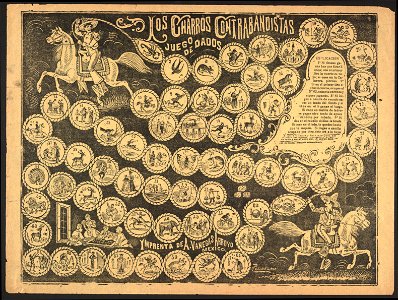 Los charros contrabandistas. Juego de dados LCCN99615952